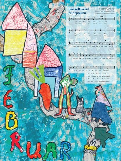 Liederkalender Klasse 0/1 Monatslied Februar