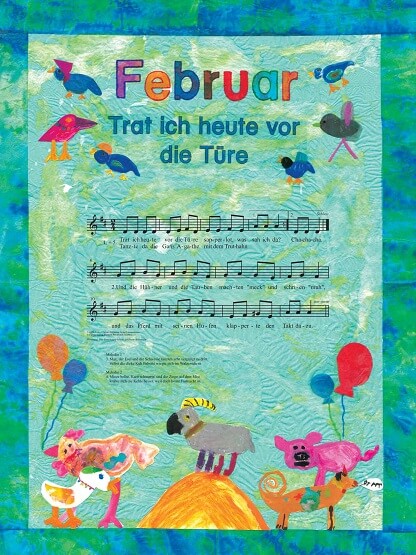 Liederkalender Klasse 3/4 Monatslied Februar Liederkalender Klasse 3/4 Monatslied Februar